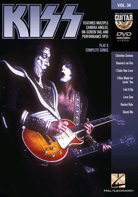 Guitar Play-Along DVD Volume 34: Kiss : photo 1