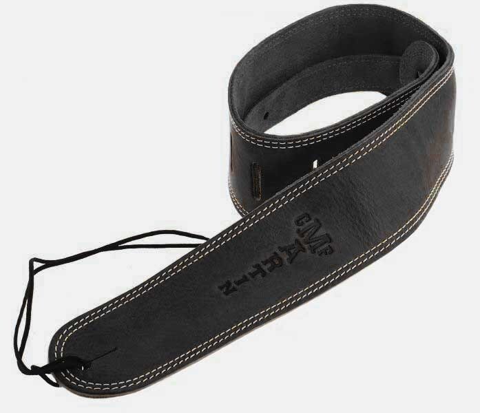 Martin & Co Suede leather strap 64mm black : photo 1