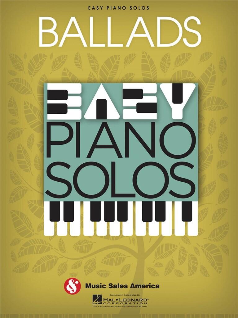 Easy piano solos Ballads : photo 1