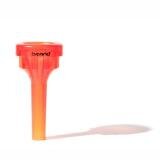 Brand Mouthpieces 12C Medium Plastic mouthpiece for trombone / horn with TurboBlow red orange : photo 1