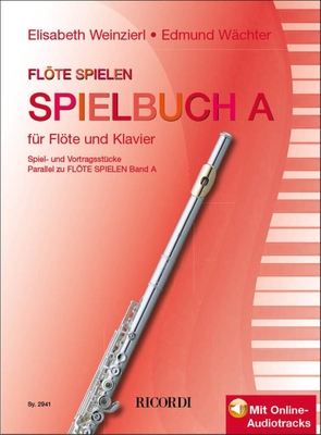 Flöte spielen Band A Spielbuch A (+audio online)