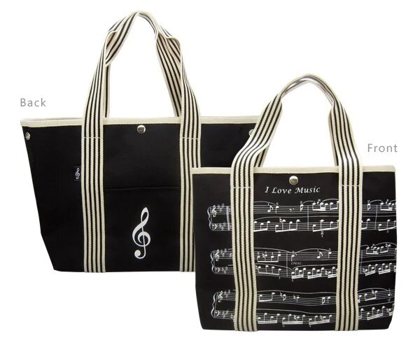Music Sales Ltd Music Notes Handbag  : photo 1
