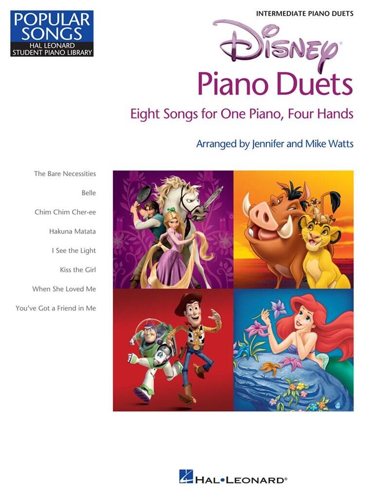 Disney Piano Duets - 8 morceaux pour un piano - 4 mains : photo 1