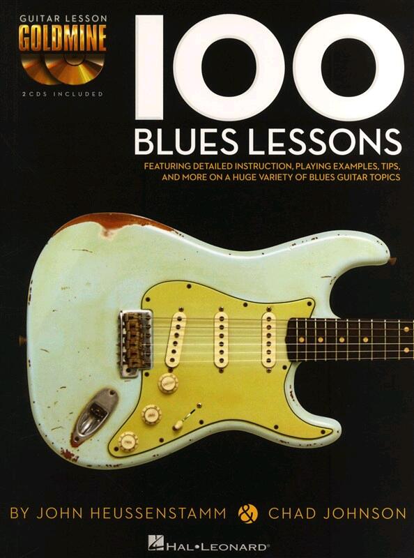 100 Blues Lessons avec 2 CDs TAB : photo 1