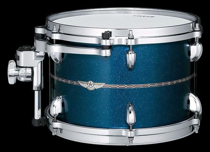 Tama Maple Satin Blue Metallic Star Drum Serie BD 22''x17 '' Tom