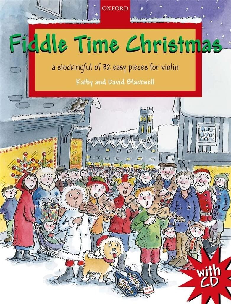 Oxford University Fiddle Time Christmas A stockingful of 32 easy pieces for violin : photo 1