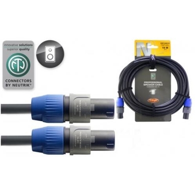 Stagg NSP10SS15C Speakon / Speakon 10m 4 Pôles