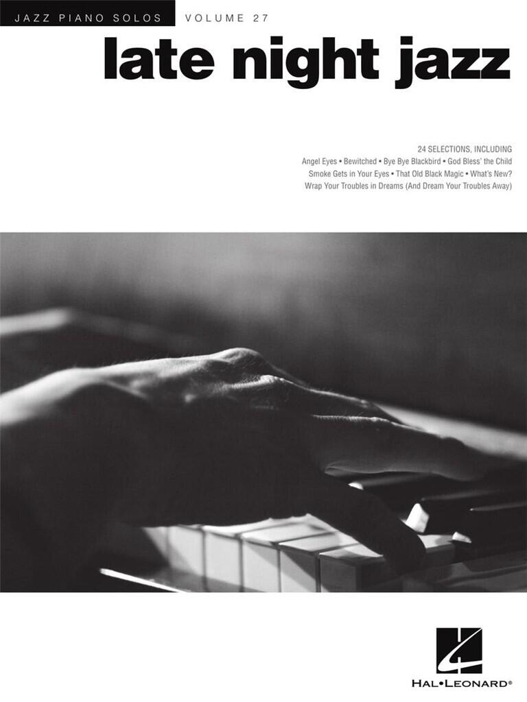 Jazz Piano Solos Volume 27 - Late Night Jazz : photo 1