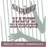 Savarez IN11 Harpe Corde Boyau Verni 2ème Octave SI-B : photo 1