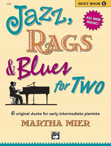 Alfred Publishing Jazz Rags & Blues for 2 Book 1 : photo 1