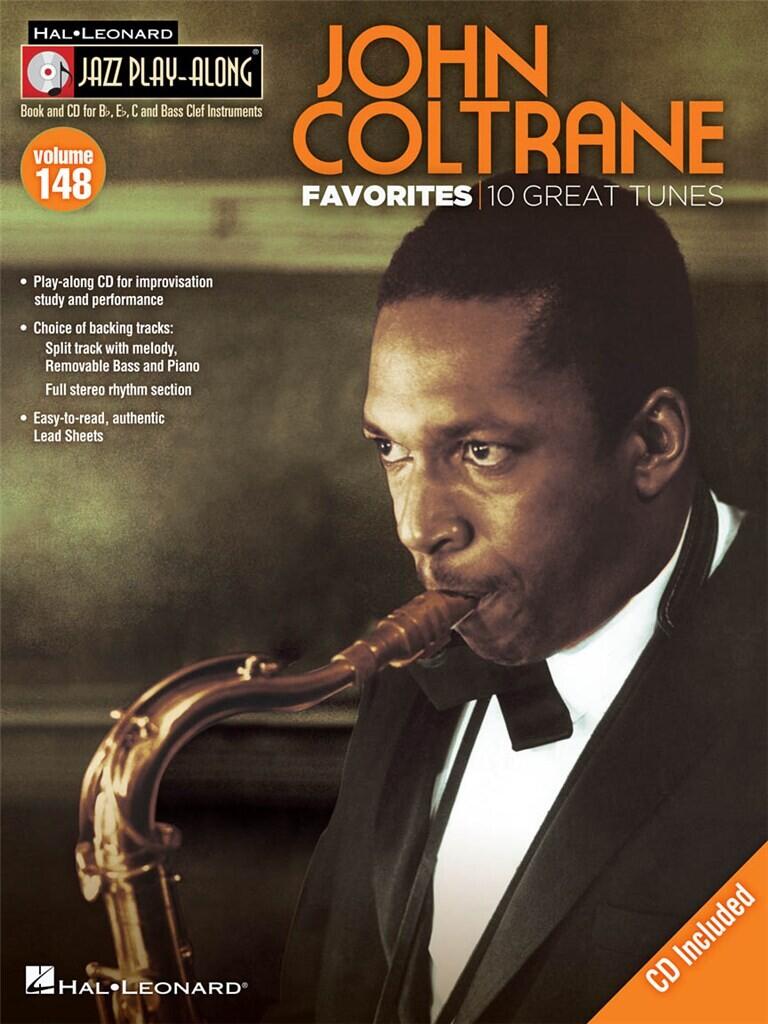 Hal Leonard John Coltrane Favorites Jazz Play-Along Volume 148 : photo 1