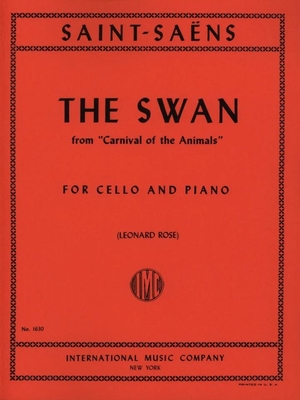 C. Saint-Saëns Le Cygne violoncelle et piano