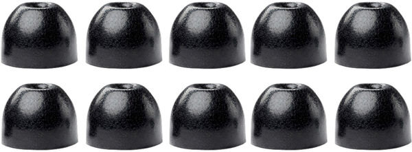 Shure Bag of 10 Medium Black Ergonomic Foam Inserts (EABKF1-10M) : photo 1
