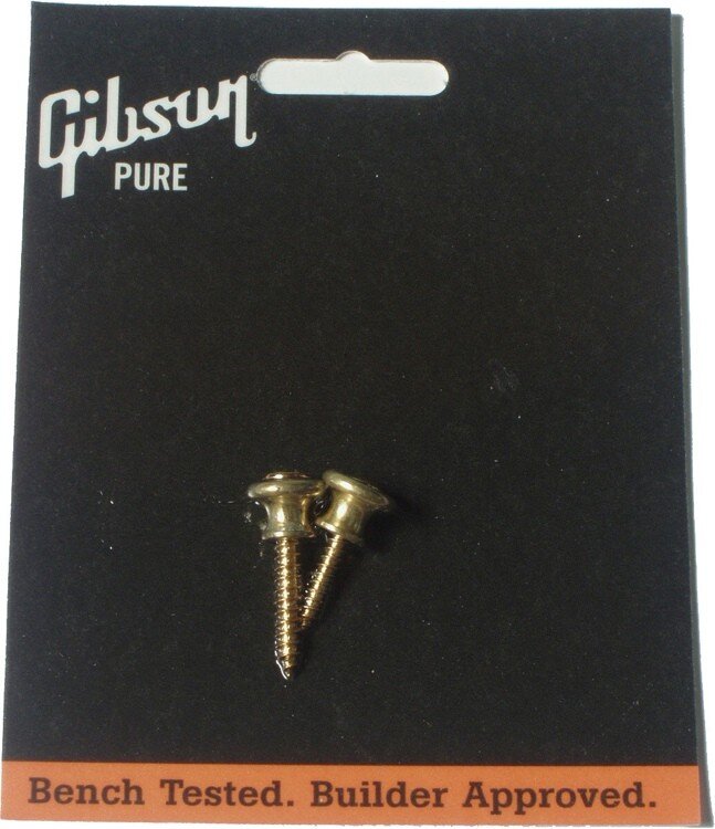 Gibson End Pins Brass : photo 1