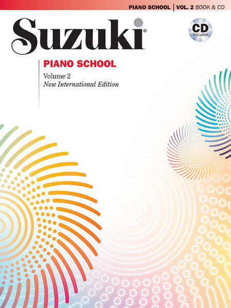 Summy-Birchard Suzuki Piano School 2 + CD   Klavier Buch + CD Suzuki Method International : photo 1
