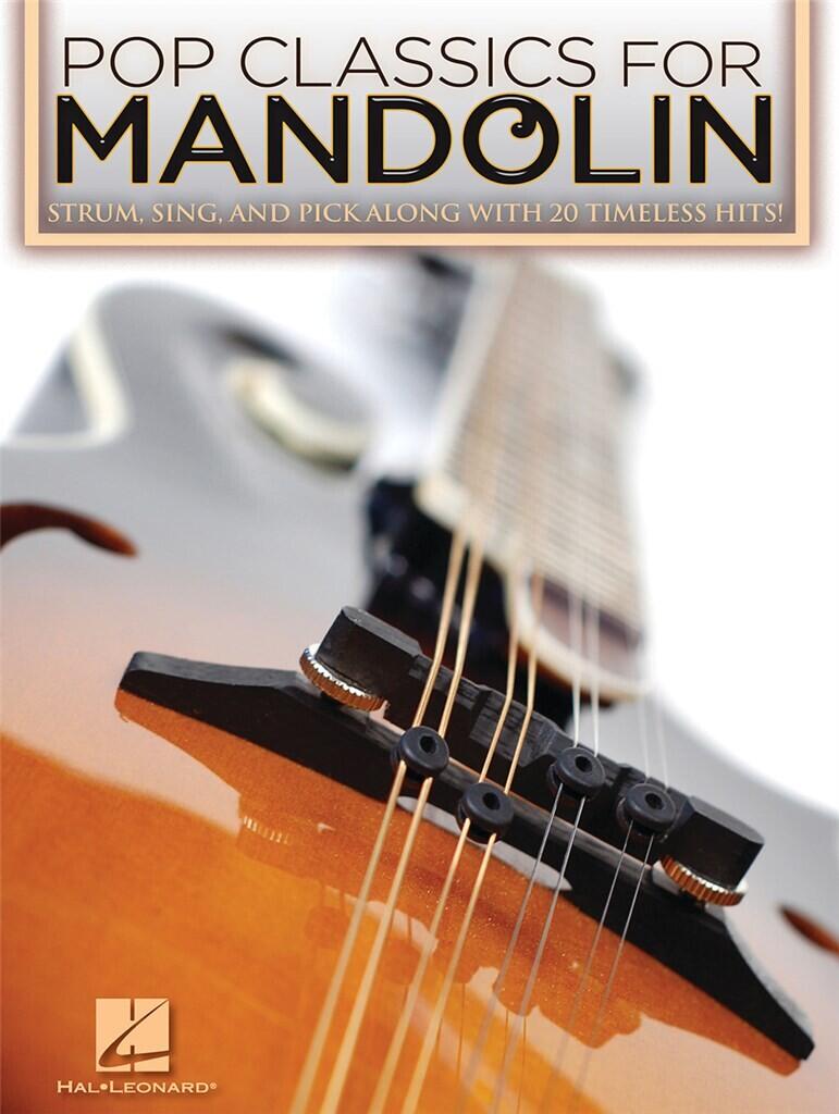 Hal Leonard Pop Classics For Mandolin MAND BK : photo 1