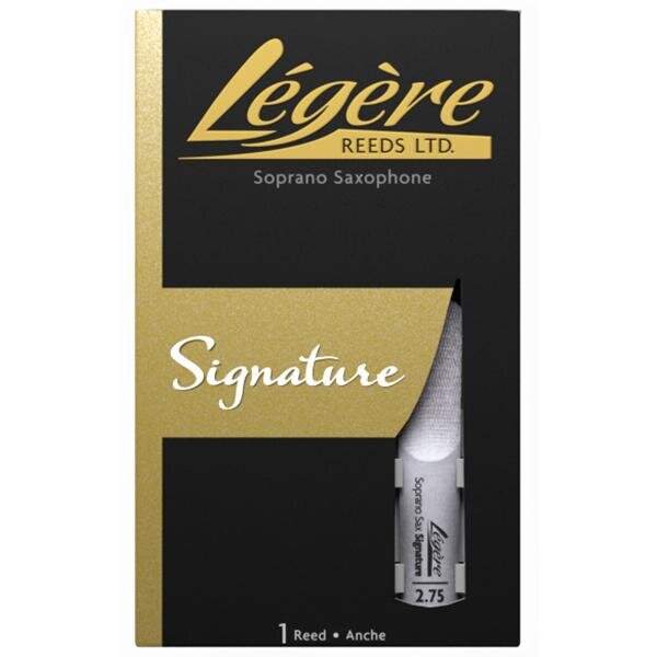 Lightweight reed soprano sax signature reed 2.75 box of 1 (LEG SX S SIG 2.75) : photo 1