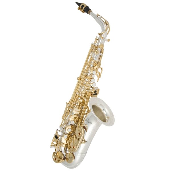 Antigua AS4240SG Alto Saxophone Silver : photo 1