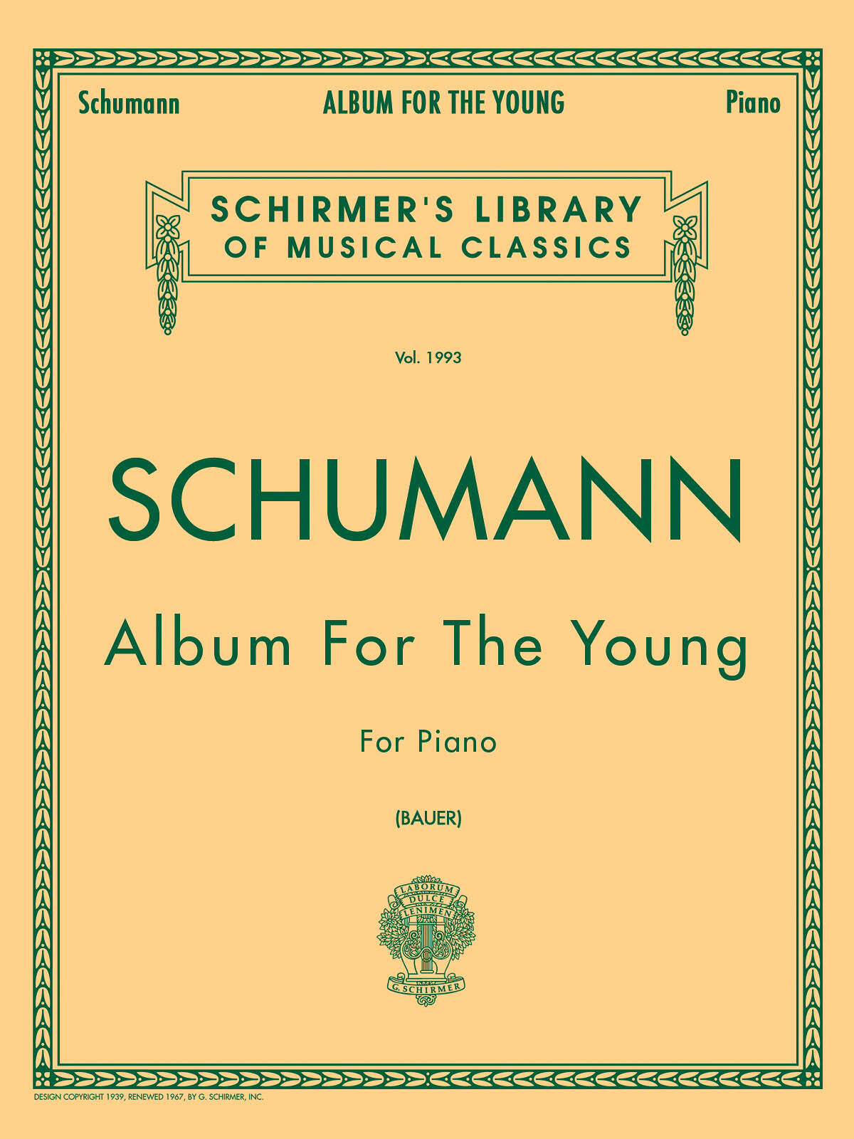 Album For The Young Op. 68 Robert Schumann : photo 1