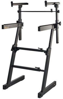 Hercules KS410B Stand / Support pour 2 claviers