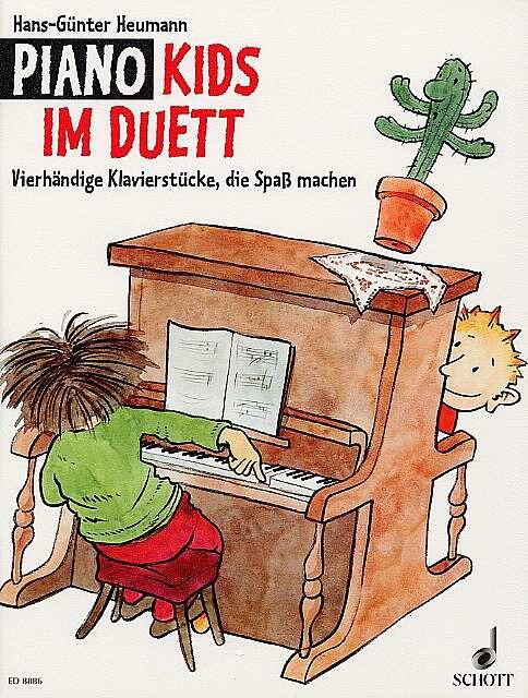 Piano Kids im Duett: 22 vierhändige Klavierstücke die Spass machen. Klavier 4-händig. Ausgabe CD : photo 1