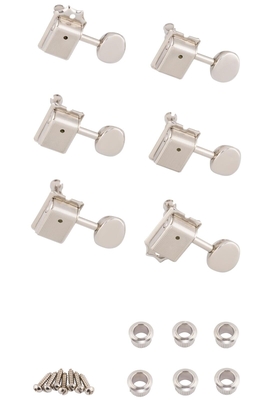 Fender Tuner Kluson-Typ Vintage Style Strat / Tele - Nickel - Set of 6