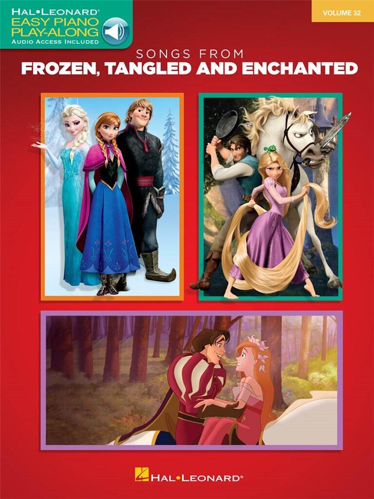 Easy Piano CD Play-Along Volume 32: Songs From Frozen Tangled And Enchanted : photo 1