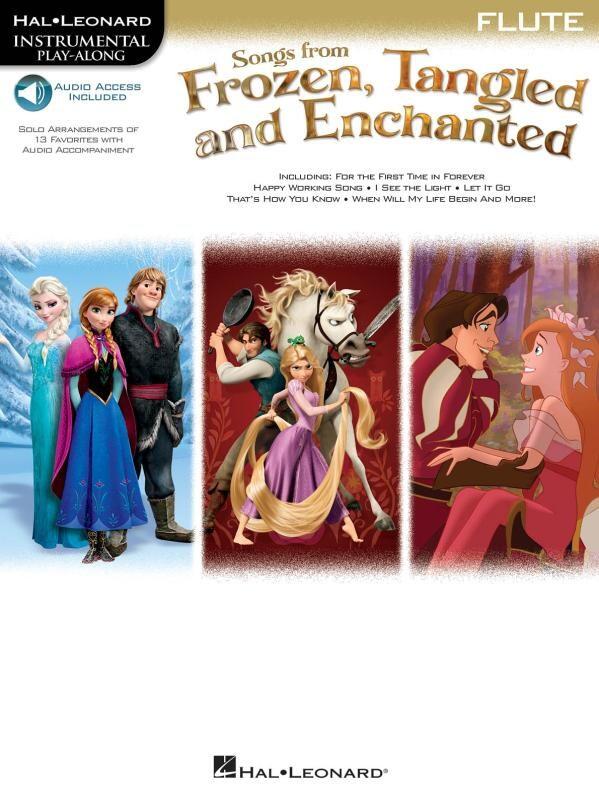 Songs From Frozen Tangled And Enchanted: Flute (Book/Online Audio) : photo 1