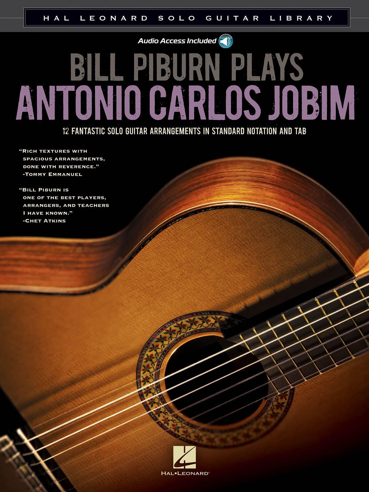 Bill Piburn Plays Antonio Carlos Jobim Solo Guitar Library : photo 1