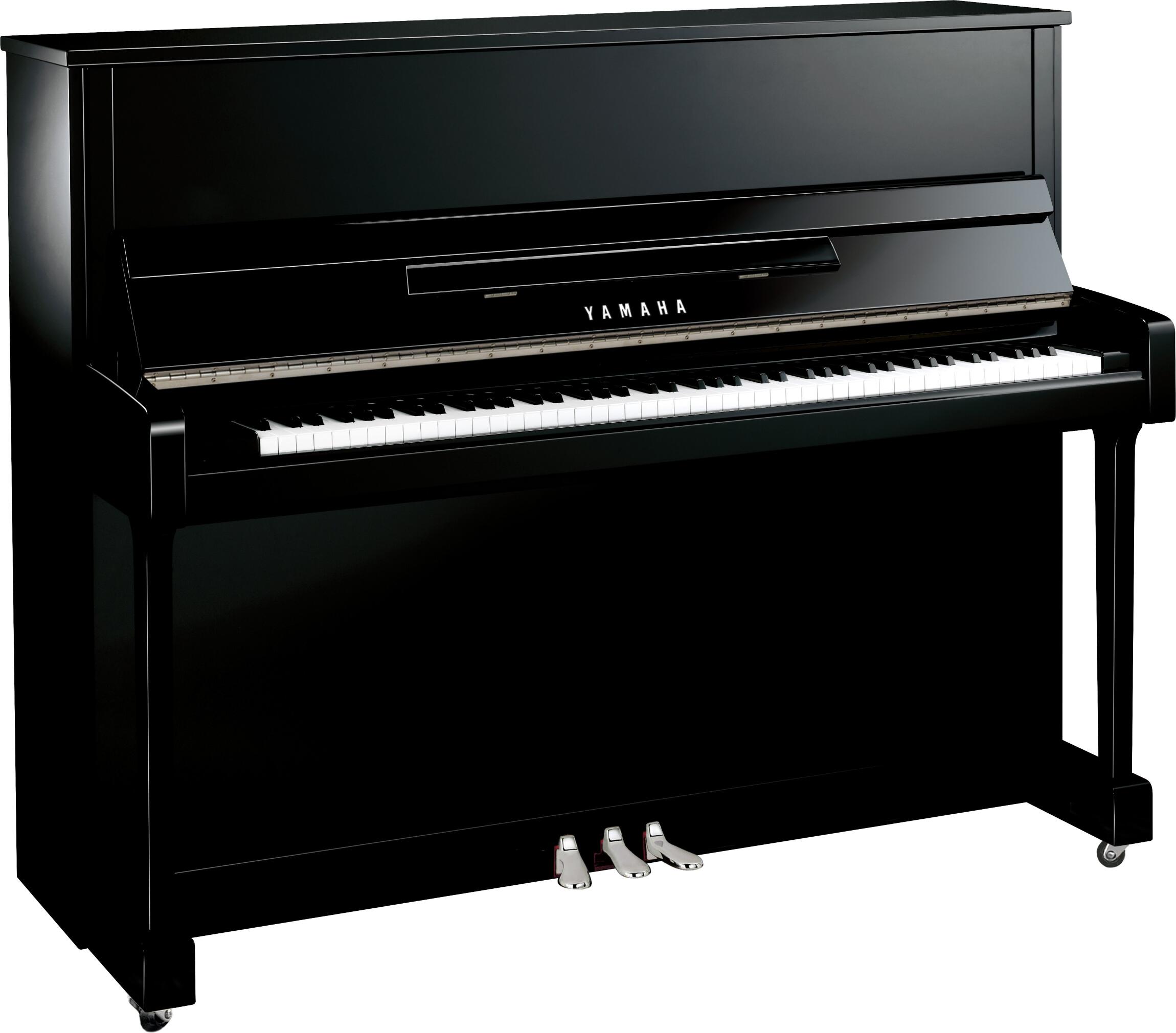 Yamaha Pianos B3 PEC Noir poli-brillant Chrome 121 cm