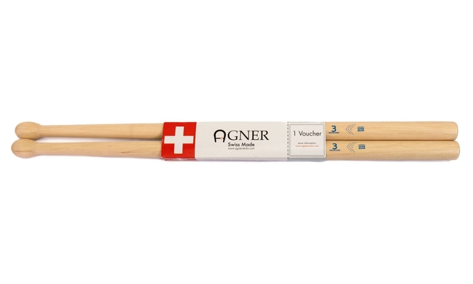 AGNER 4A - Baguettes Tambour - Blanches