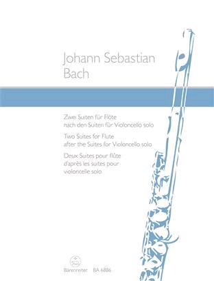 Bach Johann Sebastian Two Suites for Flute after the Suites for Violoncello solo BWV 1007 1009 : photo 1