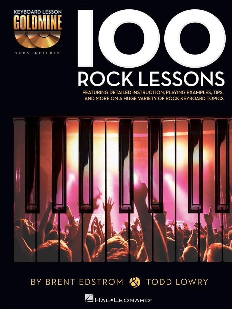 Keyboard Lesson Goldmine: 100 Rock Lessons (Book/2 CDs) : photo 1