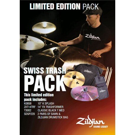 Zildjian Limited Edition PACK Swiss Trash PACK / K SPLASH 10