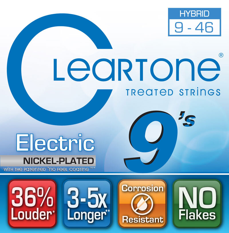 Cleartone 9419 Hybrid 09-46 Electric Nickel Plated : photo 1
