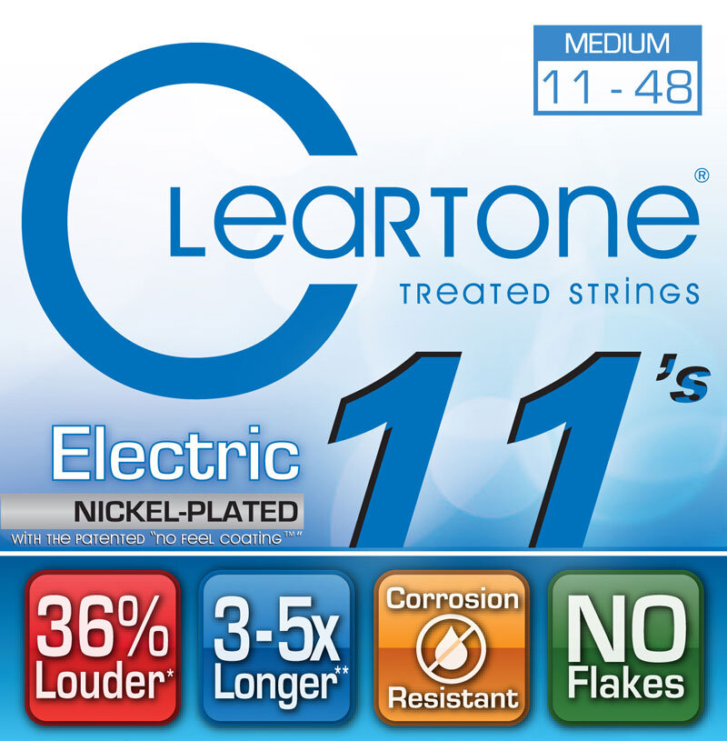 Cleartone 9411 Medium 11-48 Electric Nickel Plated : photo 1