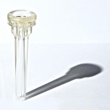 Brand  embouchure plastique Lead pour trompette, avec TurboBlow, transparent : miniature 1