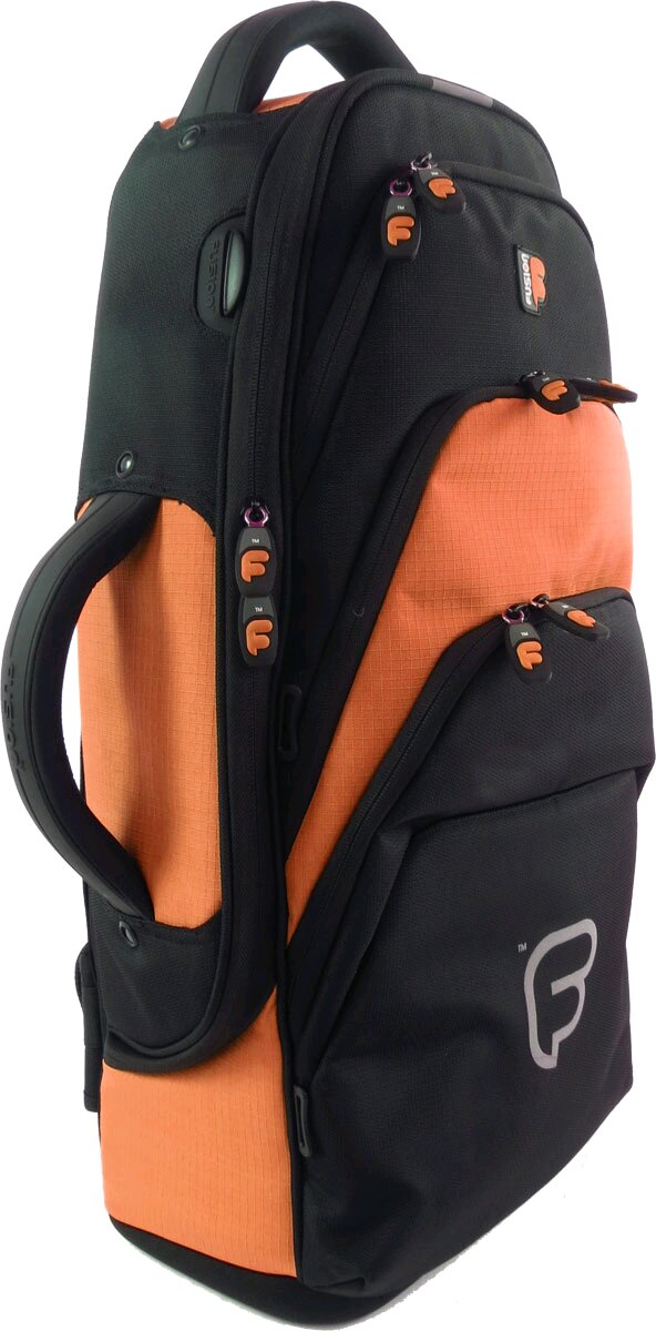 Fusion Premium Bag for Alto Saxophone Orange and Black : photo 1