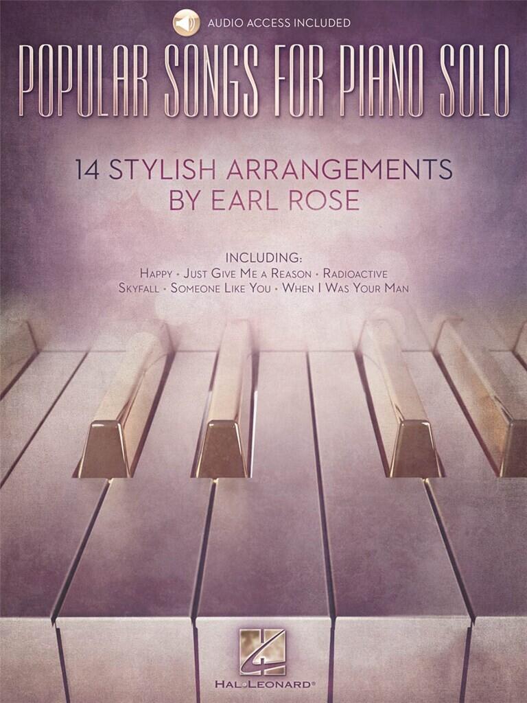 Popular Songs For Piano Solo 14 Stylish Arrangements By Earl Rose : photo 1