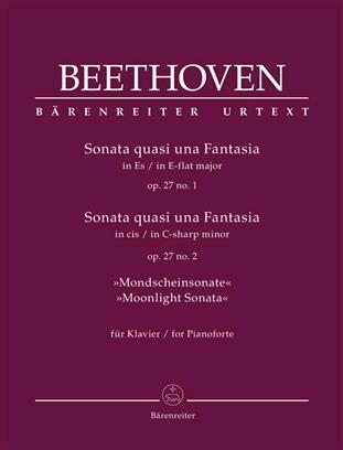 Sonatas For Piano In E-flat & In C-sharp MinorAnd Moonlight Sonata Op 27 N 2 : photo 1