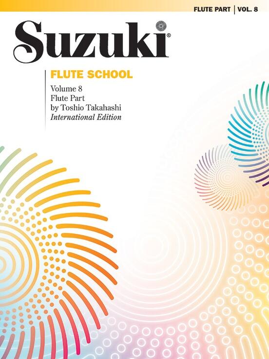 Suzuki Flute School Flute Part, Volume 8 (Revised) : photo 1