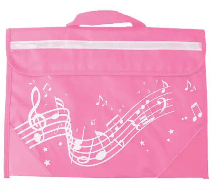 Taschen Musicwear Wavy Stave Music Bag - Pink : miniature 1
