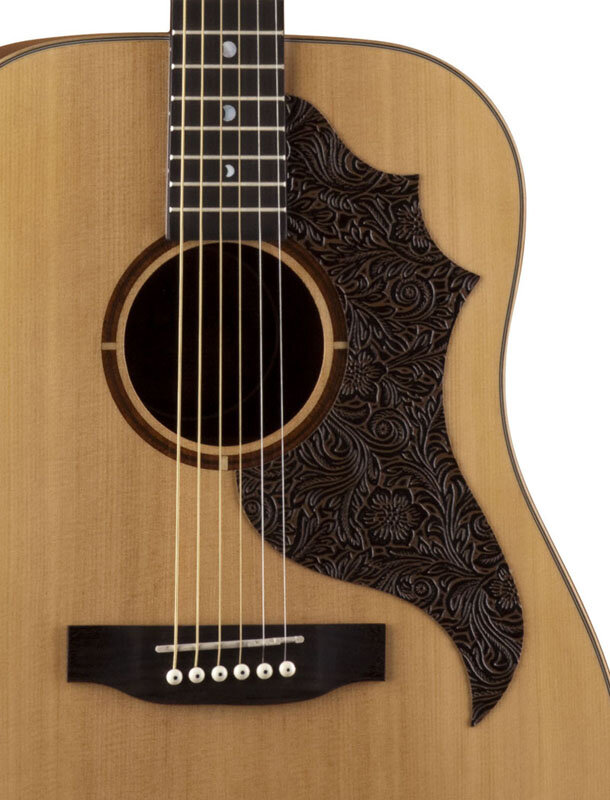 Bourbon Strap Guitar Acoustic Pickguard : photo 1