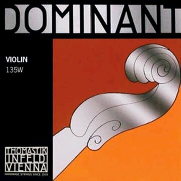 Thomastik Violon Cordes DOMINANT jeu MI-E aluminium Léger pour violon 4/4 : photo 1