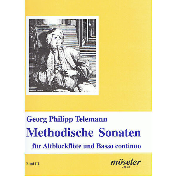 Methodische sonaten Vol. 3 Telemann : photo 1