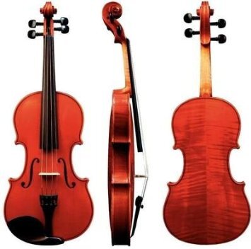 Gewa 1/4 Set Ideale (violon, étui, archet, mentonnière, épaulière et colophane) : photo 1