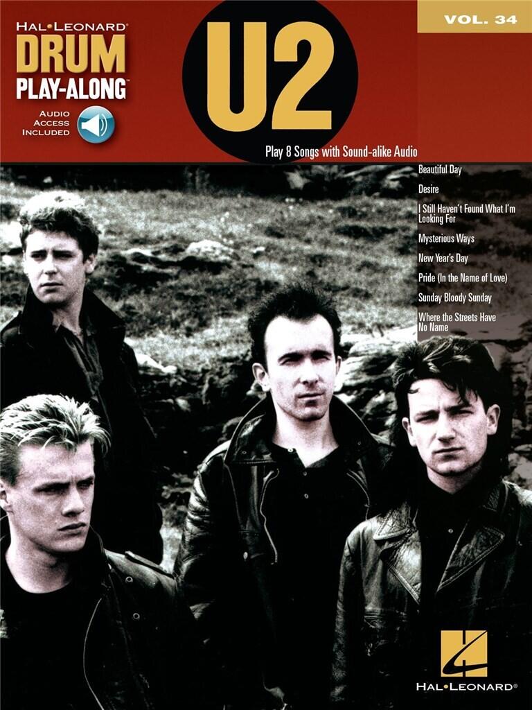 Drum Play-Along Volume 34: U2 (Book/CD) : photo 1