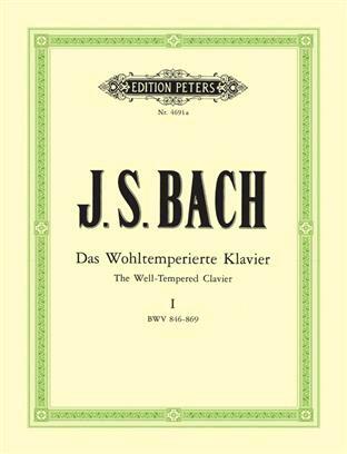 Das Wohltemperierte Klavier - Teil 1 BWV 846-869 -24 Präludien und FugenLe clavecin bien tempéré vol. 1 : photo 1