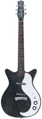 Danelectro &rsquo;59MJ Black Metal Flake