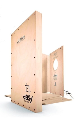 LEIVA Easy Cajon KIT Standart Montage und Demontage in 5 Schritten ohne Klebstoff